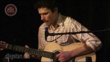 Craig Sinclair playing his ellis left handed electric acoustic guitar