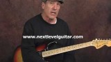 Learn how to play blues slide guitar open G tuning lesson on a Fender Stratocaster