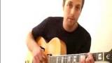 How to Play Jazz Guitar : Walking Bass Chord Comping in Jazz Guitar