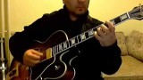 Jazz guitar ;The shadow of your smile; solo by Alex Djordjevic