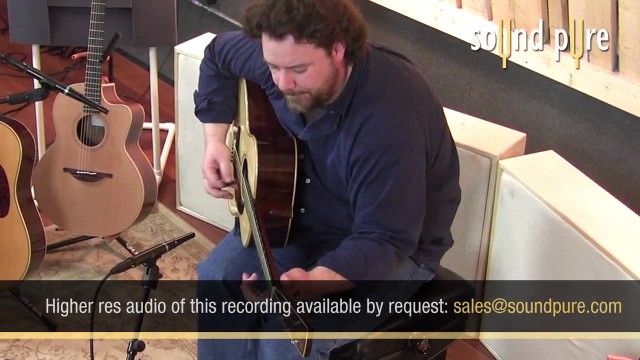 Goodall OM Brazilian Rosewood Acoustic Guitar Performance