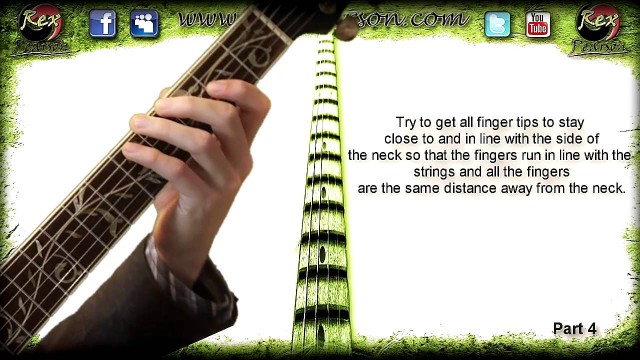 Guitar 101 Course Part 4 Left Hand position
